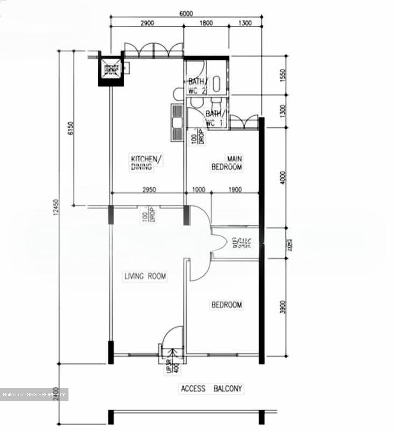 Blk 94 Geylang Bahru (Kallang/Whampoa), HDB 3 Rooms #590465981